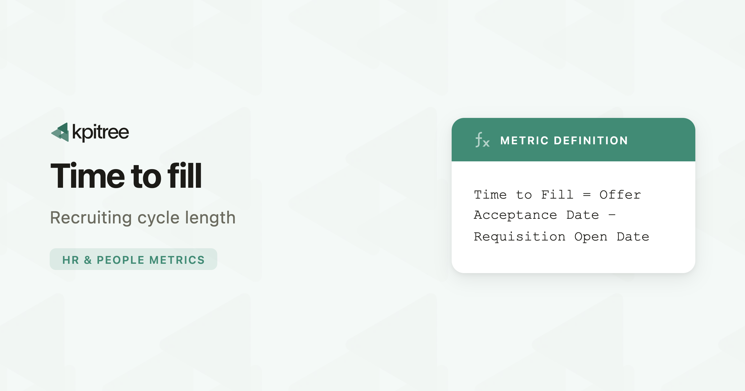 Fil Def Time to Fill: Definition, Formula & Benchmarks - KPI Tree