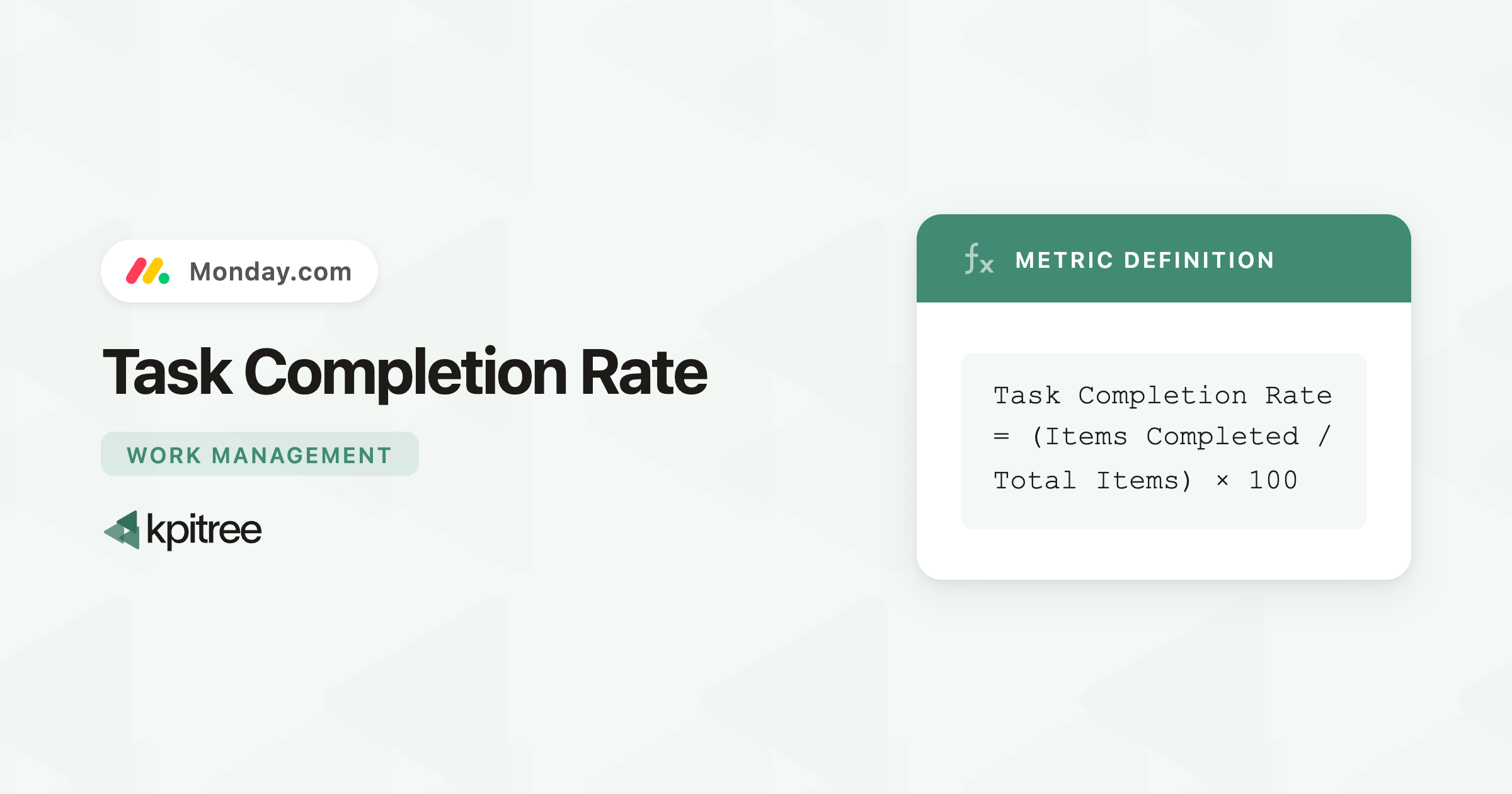 Task Completion Proof Task Completion Rate for Monday: Definition, Formula & Tracking - KPI Tree